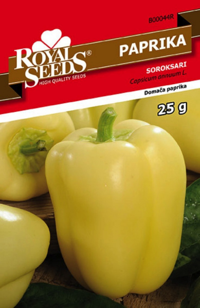 ROYAL SEEDS PAPRIKA ŠOROKŠARI 25 GR