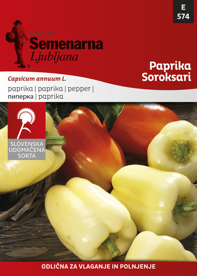 SEMENARNA PAPRIKA ŠOROKŠARI 20 GR