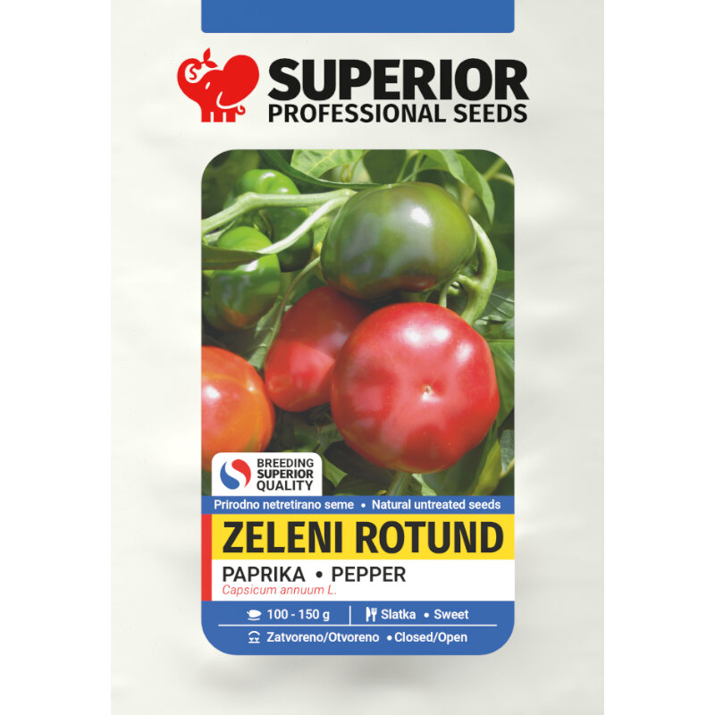 SUPERIOR PAPRIKA ZELENI ROTUND 10GR